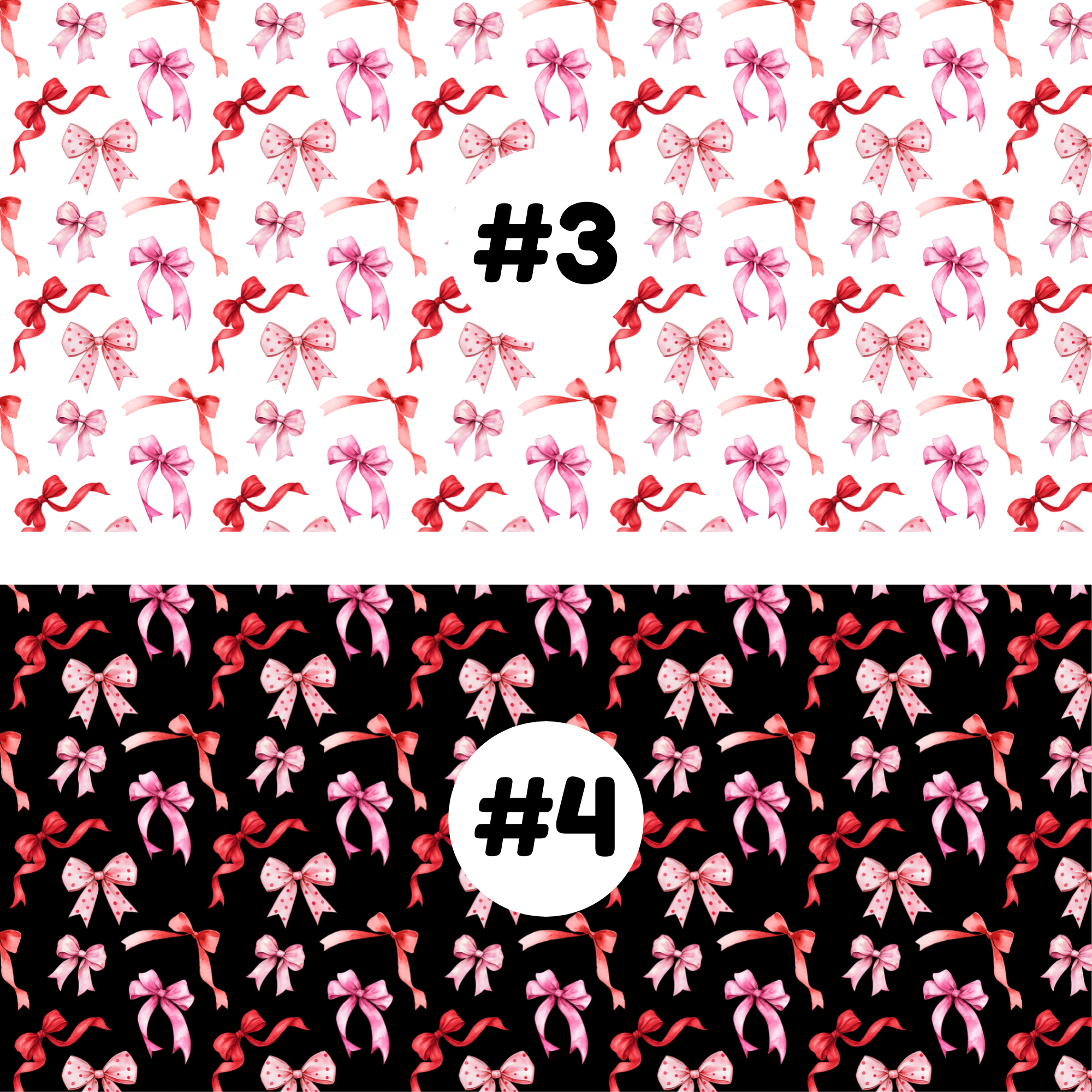 Hypoallergenic Tape-RED Coquette Bows