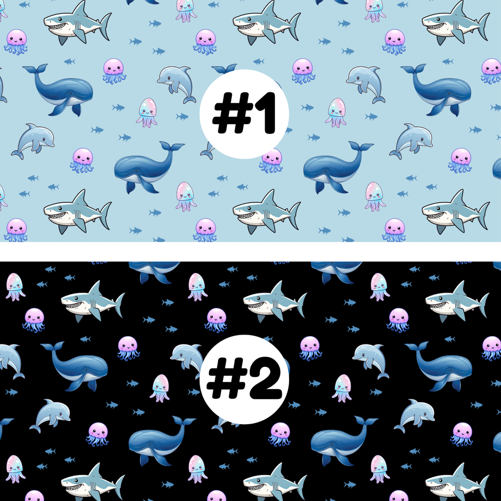 Hypoallergenic Tape-Sharks & Whales