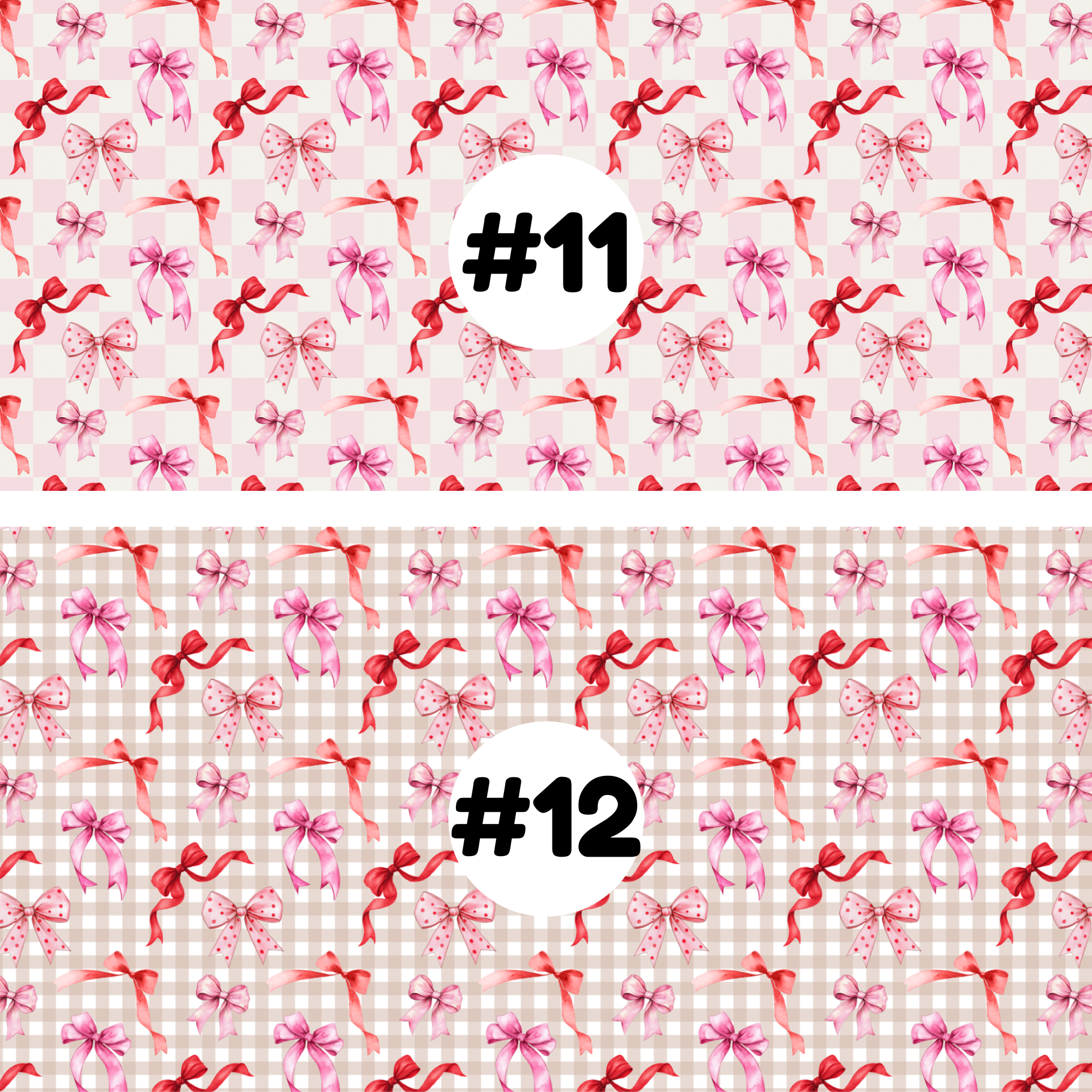 Hypoallergenic Tape-RED Coquette Bows
