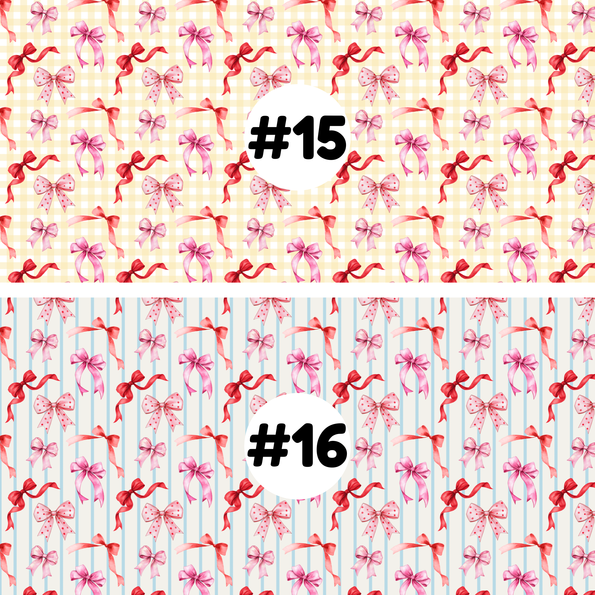 Hypoallergenic Tape-RED Coquette Bows