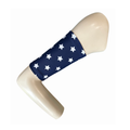 Spandex PICC Line Cover-Navy Stars Arm Sleeve.