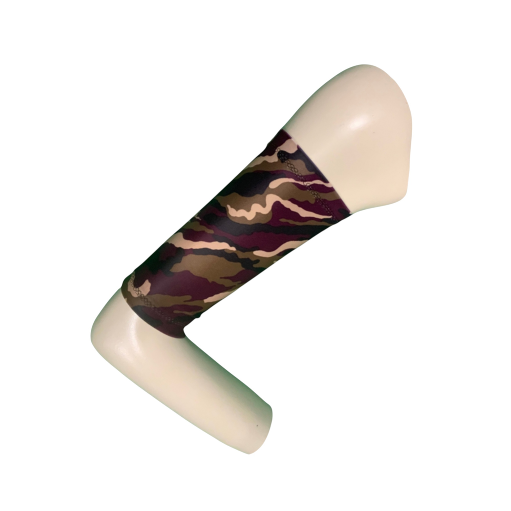 Diabetes CGM-Brown Camouflage Spandex Arm Sleeve.
