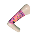 Diabetes CGM-Pink Graffiti Spandex Arm Sleeve.