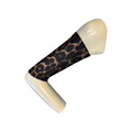 Spandex PICC Line Cover-Brown Leopard Arm Sleeve.