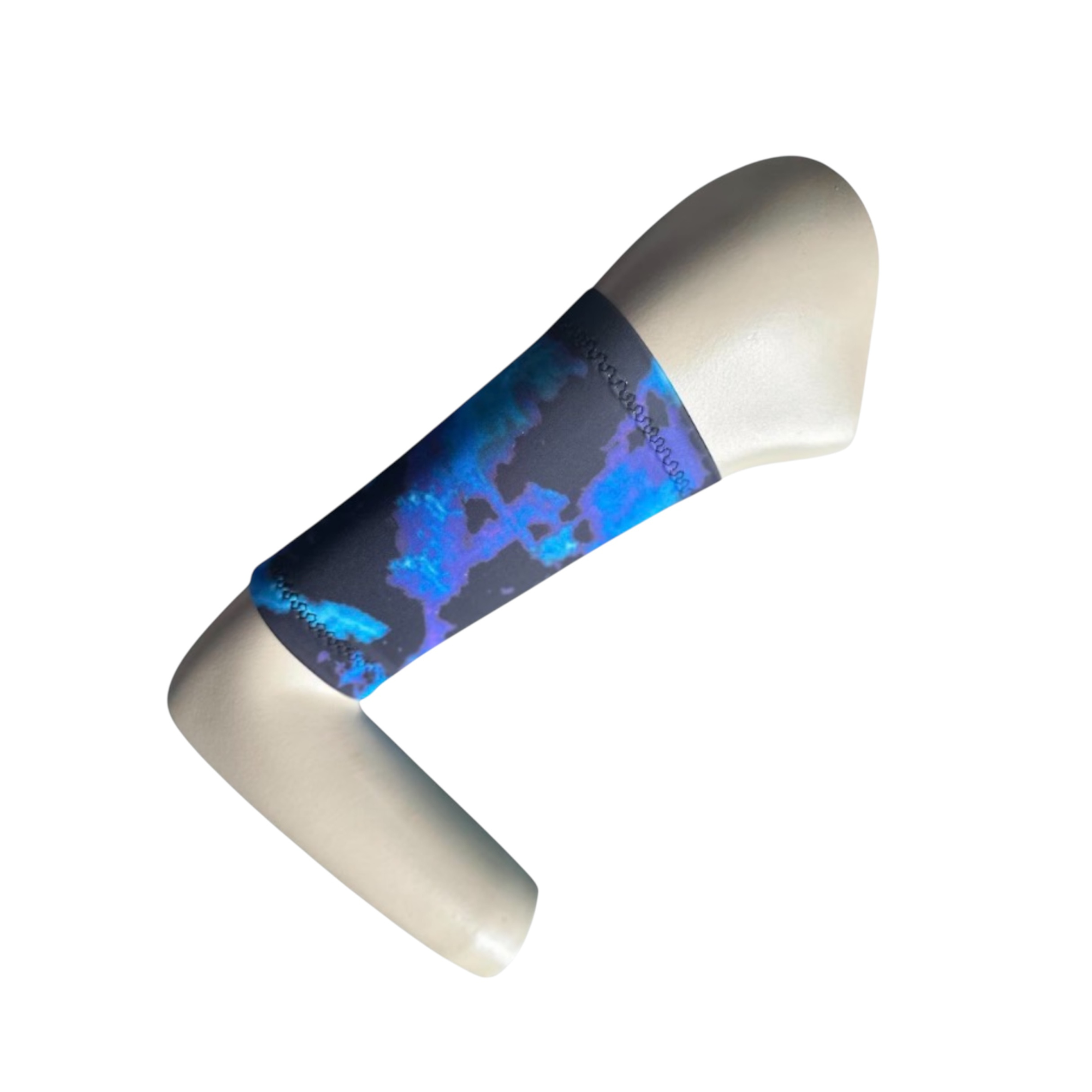 Diabetes CGM-Blue Nebula Spandex Arm Sleeve.