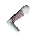 Picc Line Cover-Brown Leopard Scuba Spandex Arm Sleeve.