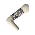 Spandex PICC Line Cover-Green Camouflage Arm Sleeve.