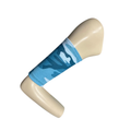 Diabetes CGM-Teal Camouflage Cotton Jersey