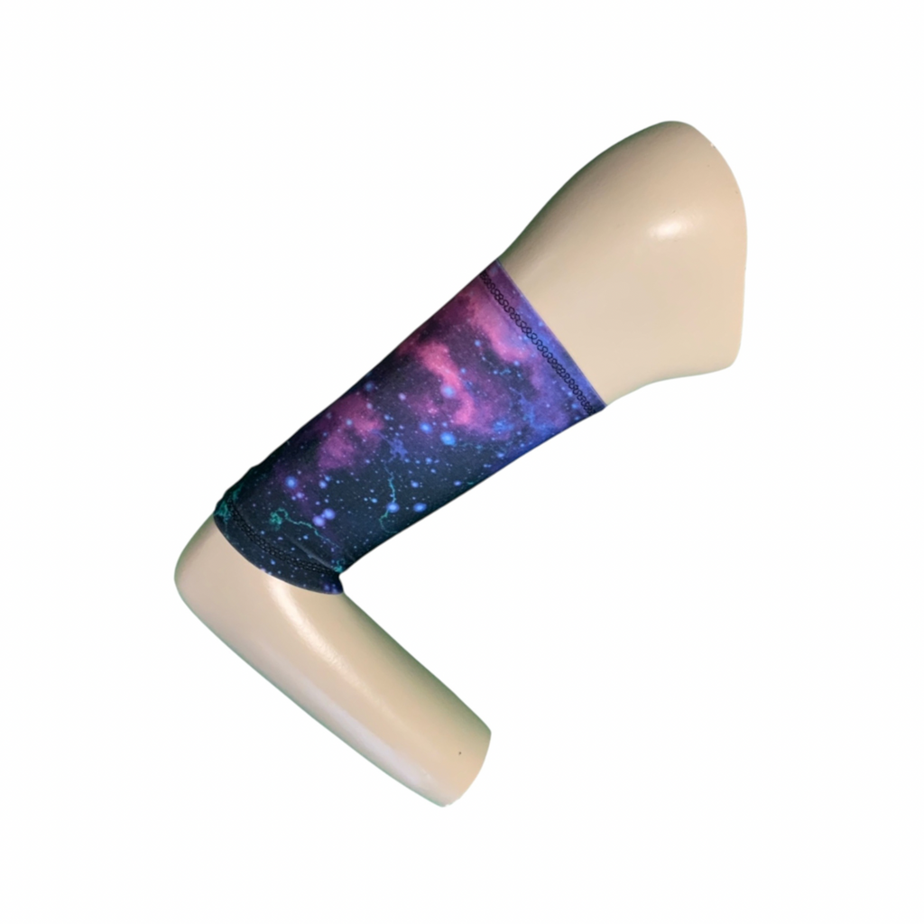Diabetes CGM-Dark Galaxy Micro Spandex Arm Sleeve.