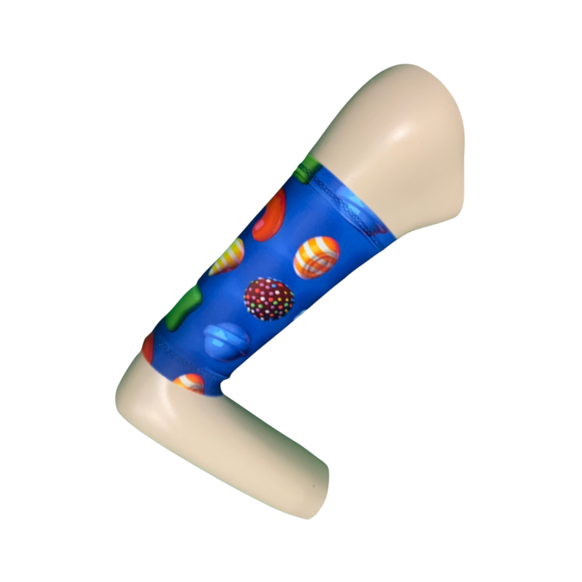Diabetes CGM-Blue Candy Spandex Arm Sleeve.