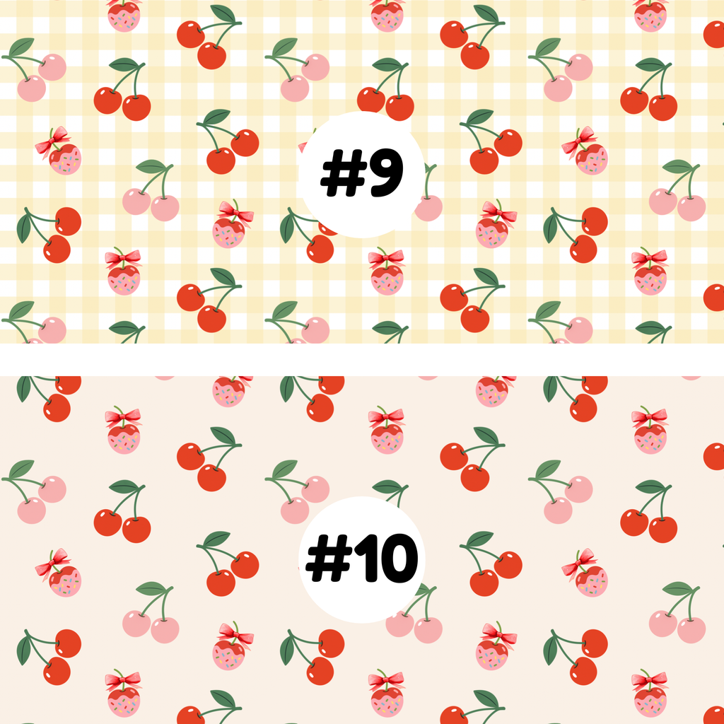 Hypoallergenic Tape- ICE CREAM CHERRY