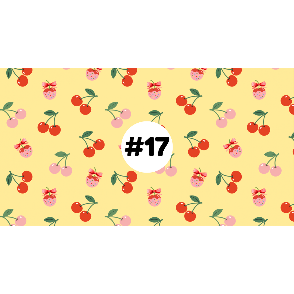 Hypoallergenic Tape- ICE CREAM CHERRY