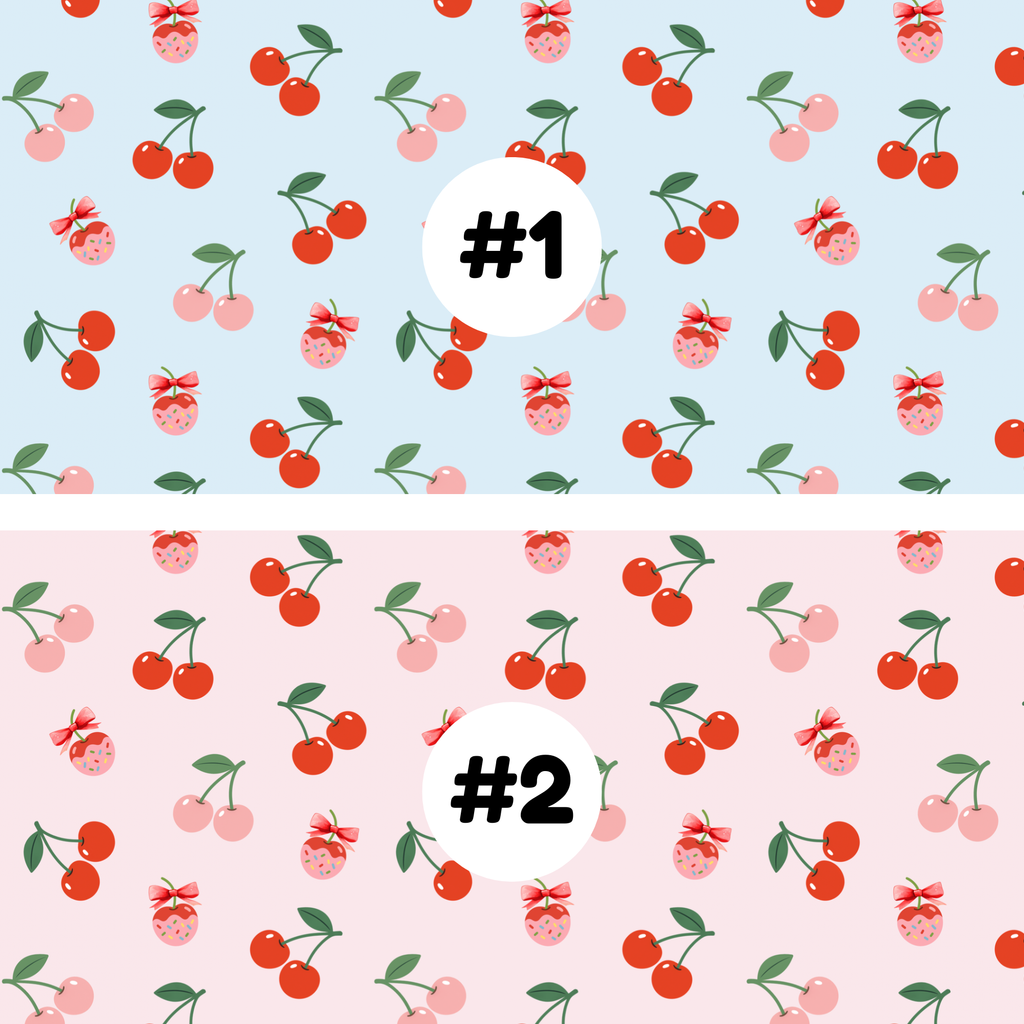 Hypoallergenic Tape- ICE CREAM CHERRY