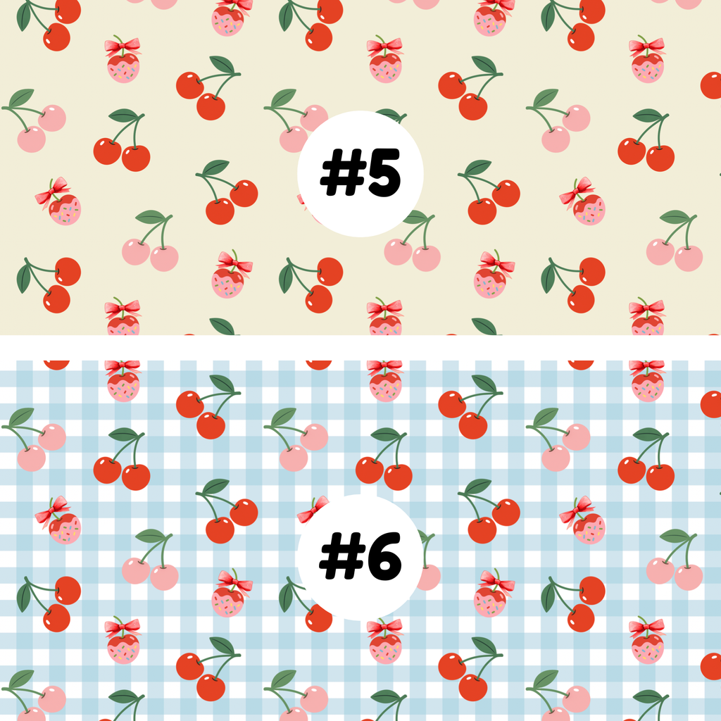 Hypoallergenic Tape- ICE CREAM CHERRY