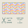 Rainbow Print Tubie Tape | Hypoallergenic