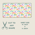 Rainbow Print Tubie Tape | Hypoallergenic