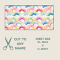 Rainbow Print Tubie Tape | Hypoallergenic
