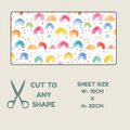 Rainbow Print Tubie Tape | Hypoallergenic