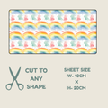 Rainbow Print Tubie Tape | Hypoallergenic