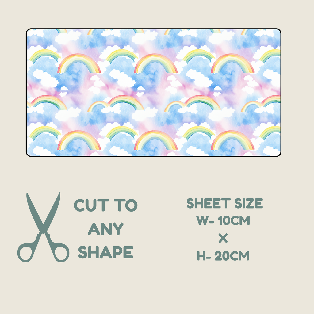 Rainbow Print Tubie Tape | Hypoallergenic