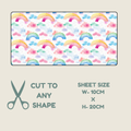 Rainbow Print Tubie Tape | Hypoallergenic