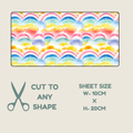 Rainbow Print Tubie Tape | Hypoallergenic