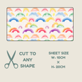 Rainbow Print Tubie Tape | Hypoallergenic