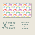 Rainbow Print Tubie Tape | Hypoallergenic