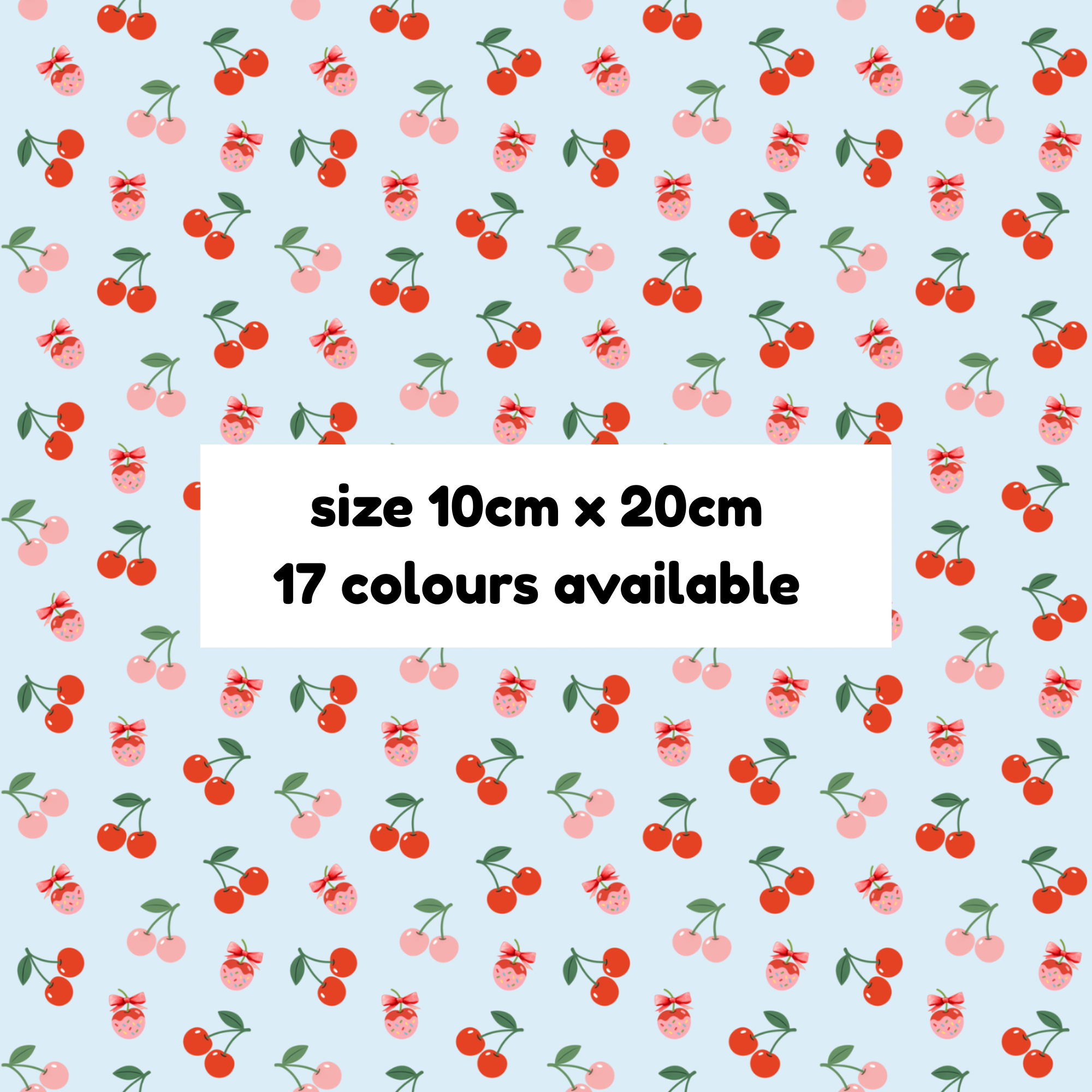 Hypoallergenic Tape- ICE CREAM CHERRY