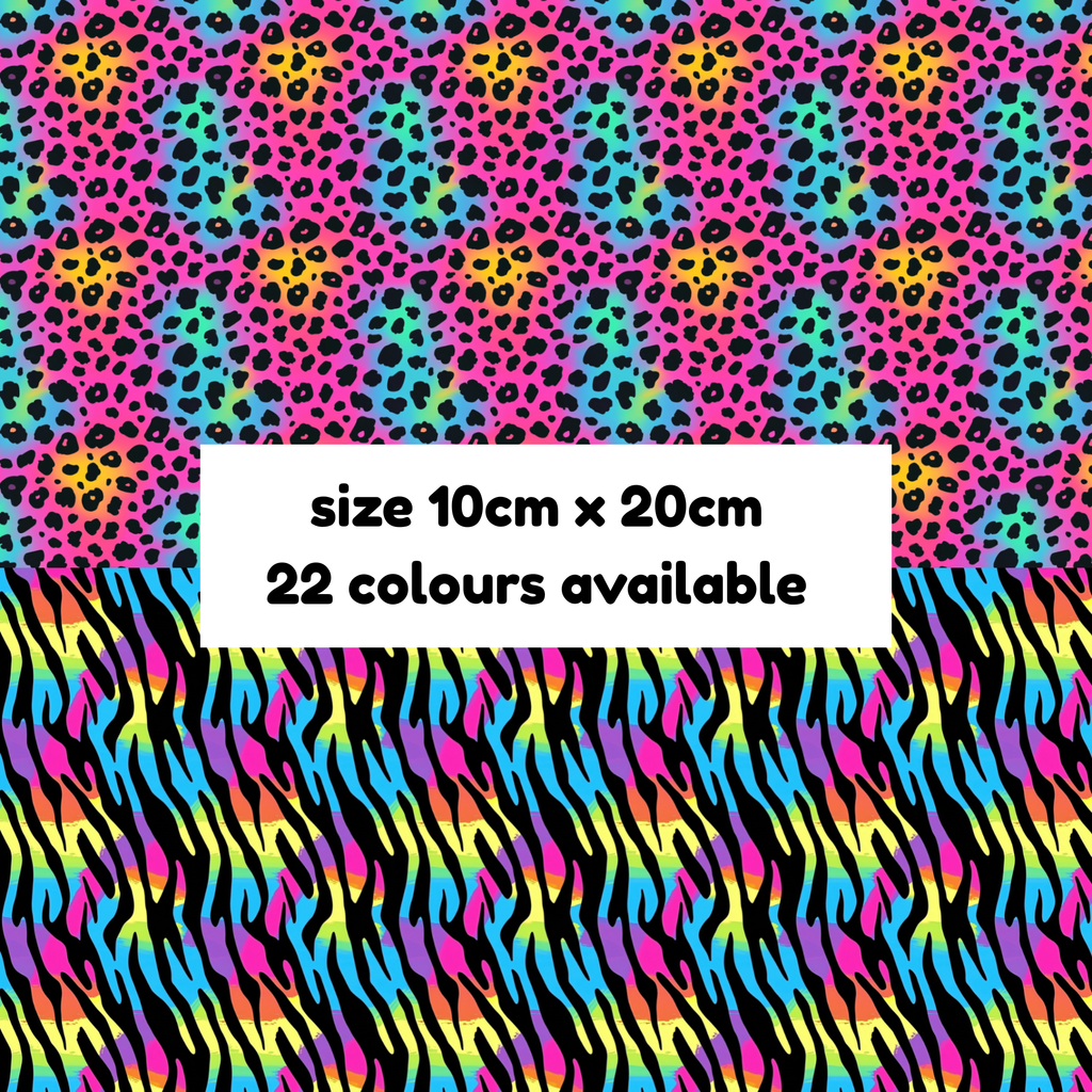 Hypoallergenic Tape-BRIGHT Animal Prints