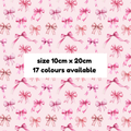 Hypoallergenic Tape-PINK Coquette Bows